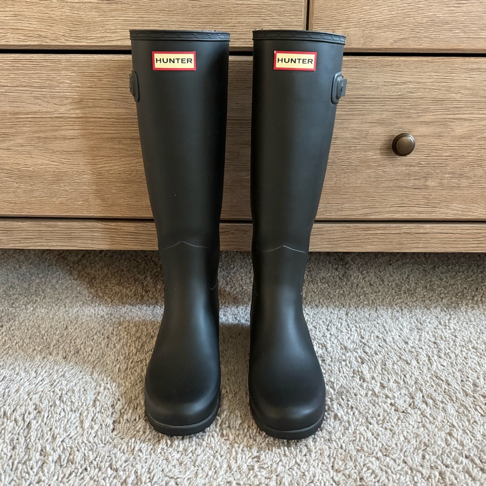 Hunter Classic Black Waterproof Boots